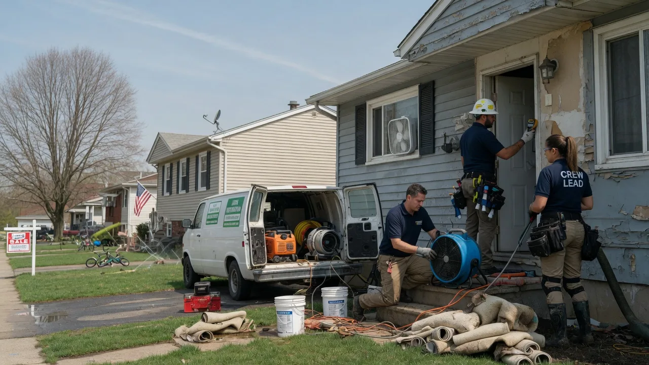 Flood Cleanup in Greenlawn, NY near me